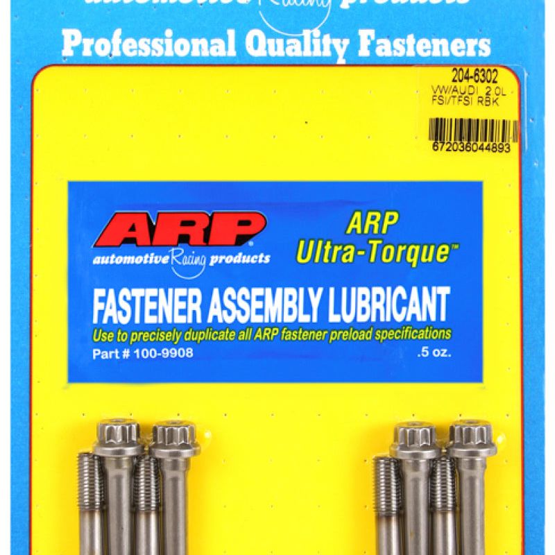 ARP 204-6302 - ARP204-6302 - ARP VW / Audi 2.0L FSI/TFSI Rod Bolt Kit - Shipped in Europe - Tuningsupply.com