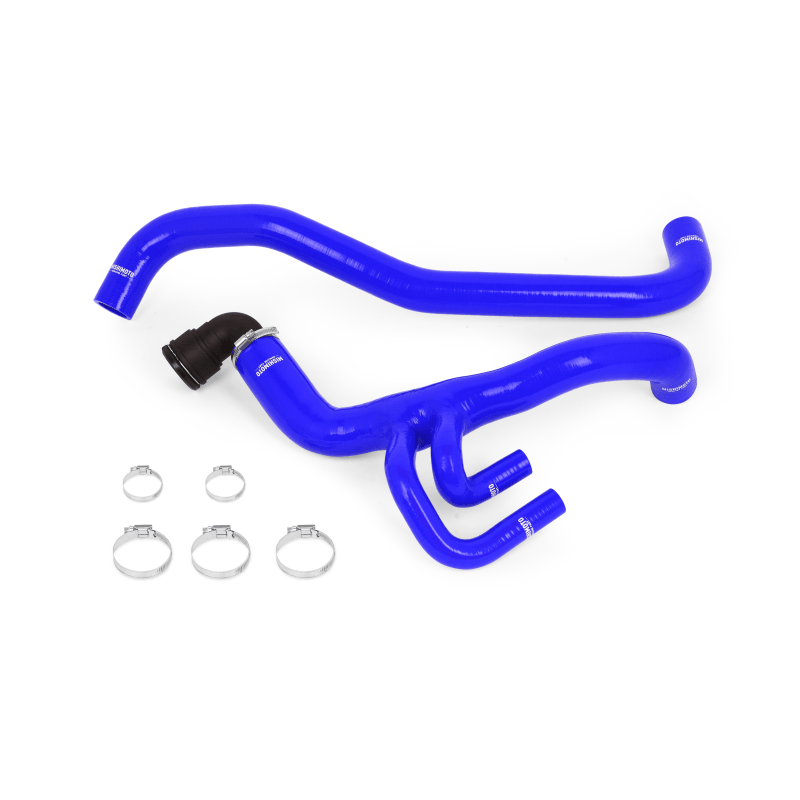 Mishimoto MMHOSE-F62-10BL - MISMMHOSE-F62-10BL - Mishimoto 10-14 Ford F-150 Raptor 6.2L V8 Blue Silicone Radiator Hose Kit - Shipped in Europe - Tuningsupply.com