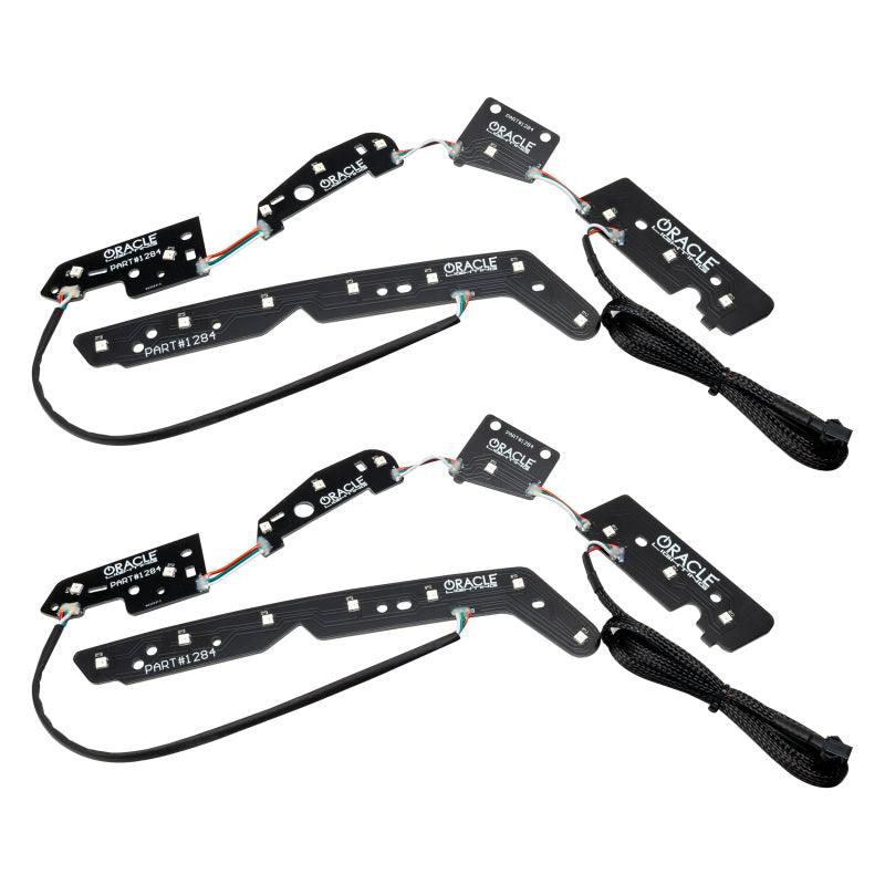 ORACLE Lighting 1284-332 - ORL1284-332 - Oracle 1421 Jeep Grand Cherokee Dynamic Headlight DRL Upgrade Kit ColorSHIFT Dynamic - Shipped in Europe - Tuningsupply.com