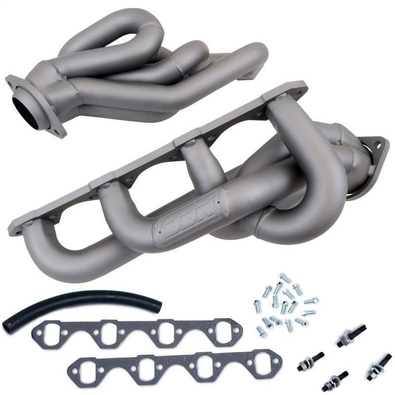 BBK 1512 - BBK1512 - BBK 86-93 Mustang 5.0 Shorty Tuned Length Exhaust Headers - 1-5/8 Titanium Ceramic - Shipped in Europe - Tuningsupply.com