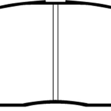 EBC DP31637C - EBCDP31637C - EBC 02-08 Pontiac Vibe 1.8 Redstuff Front Brake Pads - Shipped in Europe - Tuningsupply.com