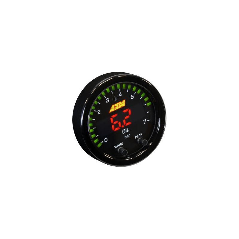 AEM 30-0301 - AEM30-0301 - AEM X-Series Pressure 0-100psi Gauge Kit - Shipped in Europe - Tuningsupply.com