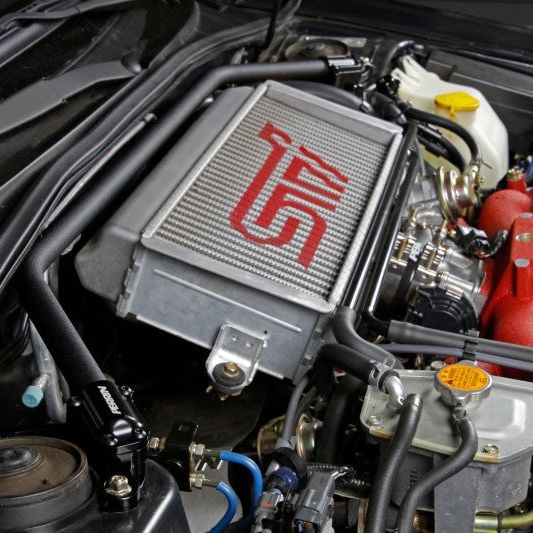 Perrin Performance PSP-SUS-052NY - PERPSP-SUS-052NY - PERRIN 02-07 Subaru WRX/STi/Impreza / 04-08 Forester Front Strut Brace - Neon Yellow - Shipped in Europe - Tuningsupply.com