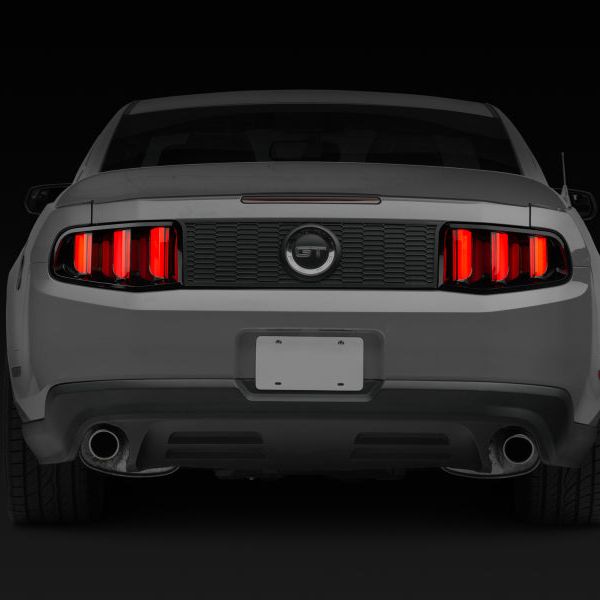 Raxiom 405839 - RAX405839 - Raxiom 10-12 Ford Mustang Vector V2 LED Tail Lights - Gloss Black Housing (Clear Lens) - Shipped in Europe - Tuningsupply.com