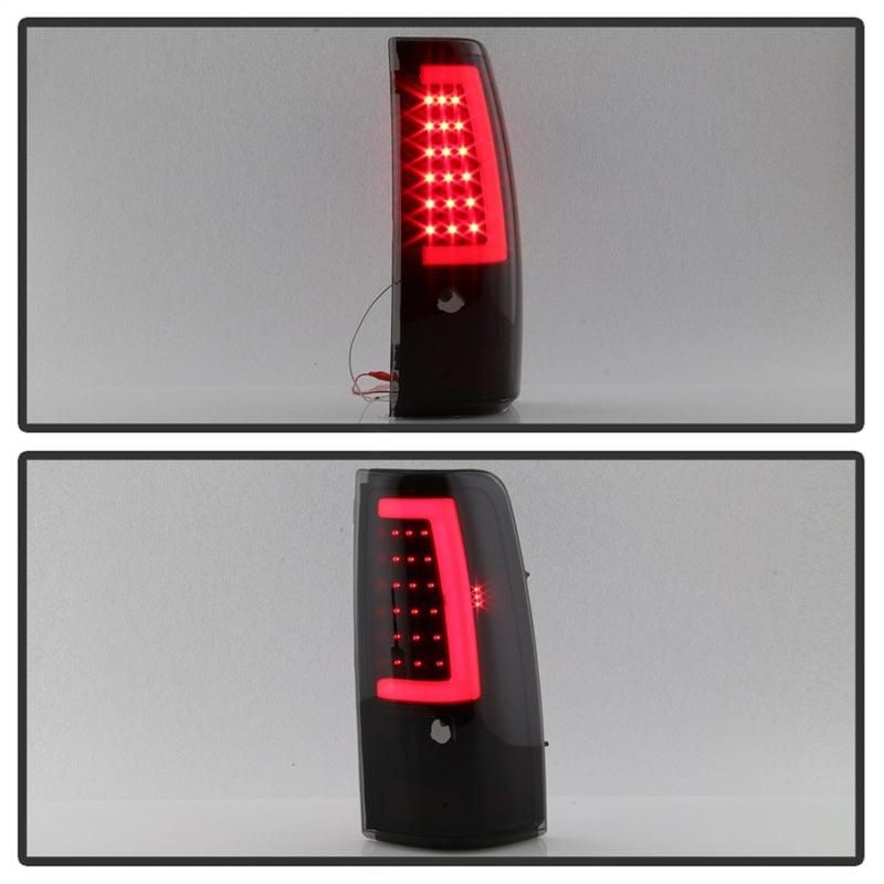 SPYDER 9038778 - SPY9038778 - xTune Chevy Silverado 1500/2500/3500 99-02 Version 3 Tail Lights Black Smoke ALT-ON-CS99V3-LBLED-BSM - Shipped in Europe - Tuningsupply.com