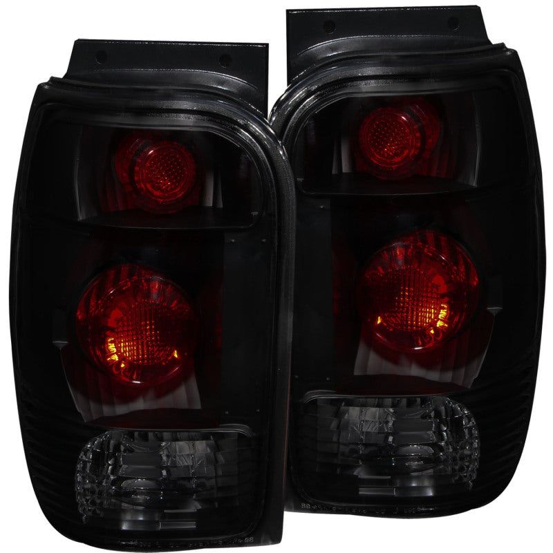 ANZO 221186 - ANZ221186 - ANZO 1998-2001 Ford Explorer Taillights Dark Smoke - Shipped in Europe - Tuningsupply.com