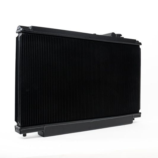 CSF 2882B - CSF2882B - CSF 93-98 Toyota MK4 Supra Radiator - Black Finish - Shipped in Europe - Tuningsupply.com