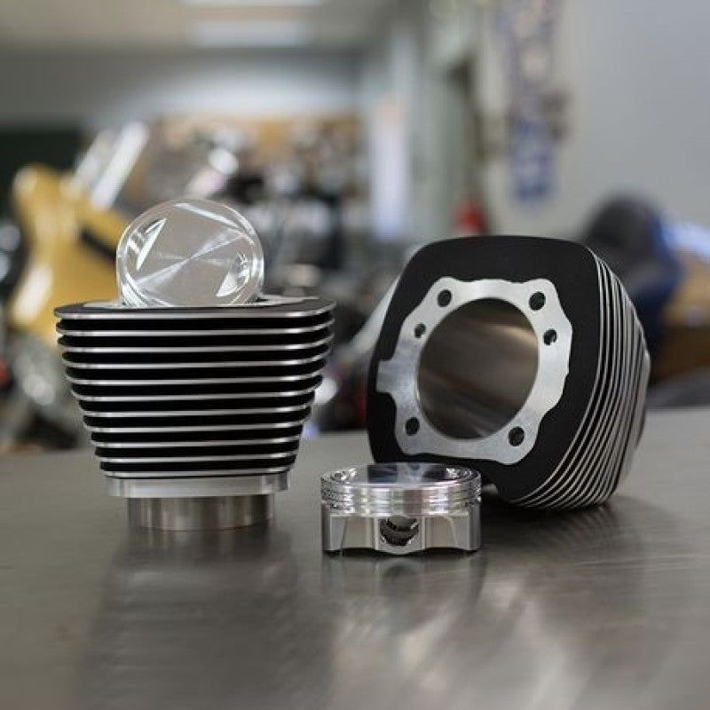 S&S Cycle 910-0651 - SSC910-0651 - S&S Cycle 07-17 BT Models 110in Sidewinder Big Bore Kit - Wrinkle Black - Shipped in Europe - Tuningsupply.com