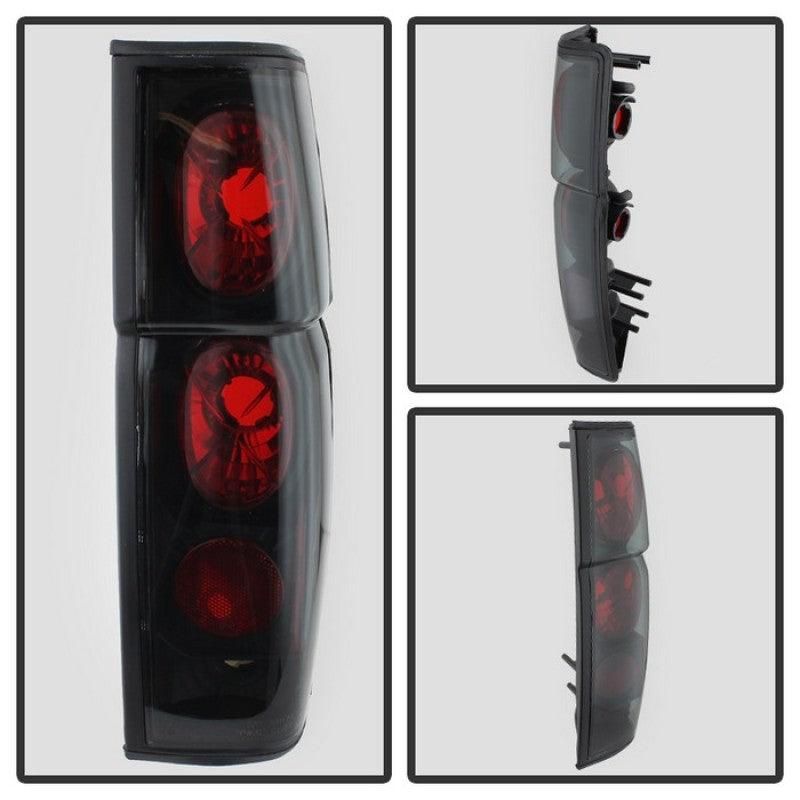 SPYDER 5078216 - SPY5078216 - Spyder Nissan Hardbody 86-97 Euro Style Tail Lights Black Smoke ALT-YD-NH86-BSM - Shipped in Europe - Tuningsupply.com
