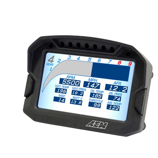 AEM 30-5602 - AEM30-5602 - AEM CD-5G Carbon Digital Dash Display w/ Interal 10Hz GPS & Antenna - Shipped in Europe - Tuningsupply.com