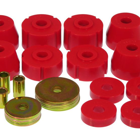 Prothane 4-102 - PRO4-102 - Prothane 72-85 Dodge Truck Body Mounts - Red - Shipped in Europe - Tuningsupply.com