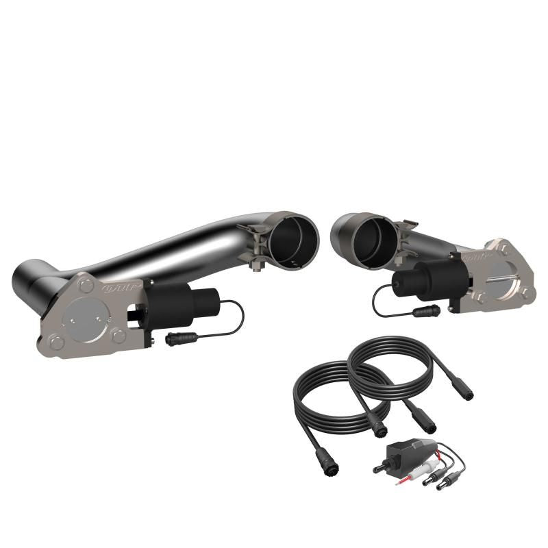 QTP 500110 - QTP500110 - 2010-2015 Chevrolet Camaro SS QTP Aggressor Cutout Pipes - Shipped in Europe - Tuningsupply.com