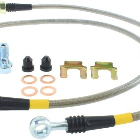 Stoptech 950.47003 - STO950.47003 - StopTech 93-01 Impreza Stainless Steel Front Brake Lines - Shipped in Europe - Tuningsupply.com