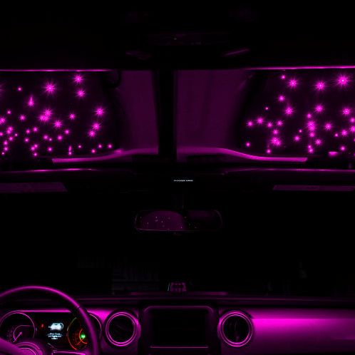 ORACLE Lighting 5872-333 - ORL5872-333 - Oracle StarLINER Fiber Optic Hardtop Headliner for Wrangler JL/Gladiator JT ColorSHIFT - Shipped in Europe - Tuningsupply.com