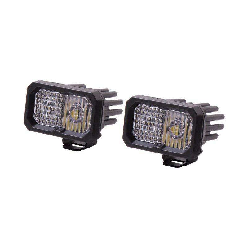 Diode Dynamics DD6388P - DIODD6388P - Diode Dynamics Stage Series 2 In LED Pod Sport - White Combo Standard ABL (Pair) - Shipped in Europe - Tuningsupply.com