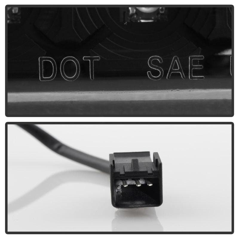 SPYDER 9037443 - SPY9037443 - xTune Chevy Silverado 07-13 / GMC Sierra 07-13 LED 3RD Brake Light - Black BKL-CSIL07-LED-BK - Shipped in Europe - Tuningsupply.com