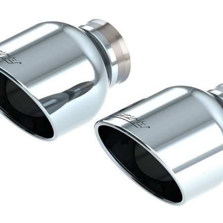 Borla 60729 - BOR60729 - Borla 15-24 Dodge Charger V8 / 2023 Chrysler 300C T-304 SS Tips 5in Outlet - Bright Chrome - Shipped in Europe - Tuningsupply.com