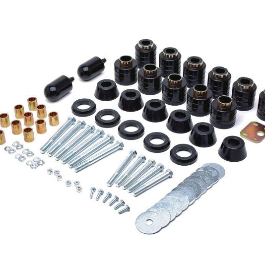 Daystar KJ04508BK - DAYKJ04508BK - Daystar 1997-2006 Jeep Wrangler TJ - Body Lift Kit 1in (Replaces Factory Mounts) - Shipped in Europe - Tuningsupply.com