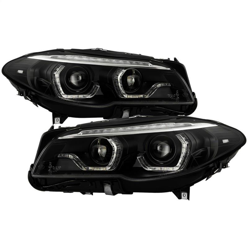 SPYDER 5088208 - SPY5088208 - Spyder BMW 5 Series F10 11-13 Xenon/HID AFS Projector Headlights - Black PRO-YD-BMWF10HIDAFS-SEQ-BK - Shipped in Europe - Tuningsupply.com
