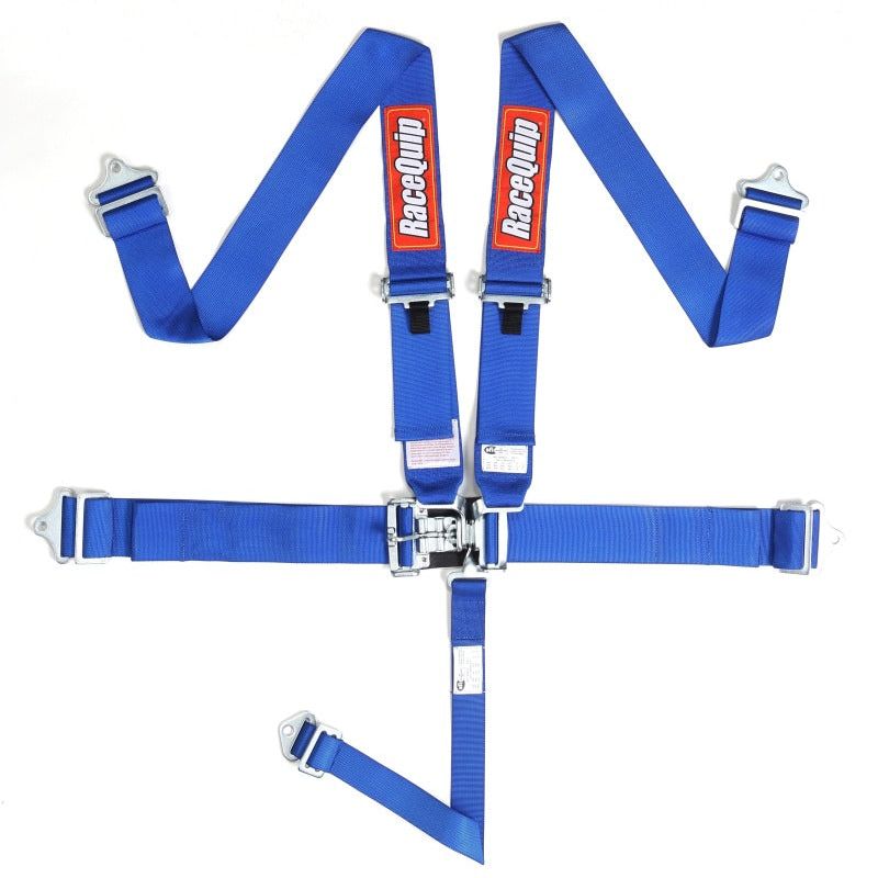 Racequip 711021 - RQP711021 - RaceQuip Blue L & L 5pt Seat Belt - Shipped in Europe - Tuningsupply.com
