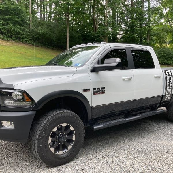 EGR 572755 - EGR572755 - EGR 09-13 Dodge Ram 1500/2500/3500 Crew Cab In-Channel Window Visors - Set of 4 - Matte (572755) - Shipped in Europe - Tuningsupply.com