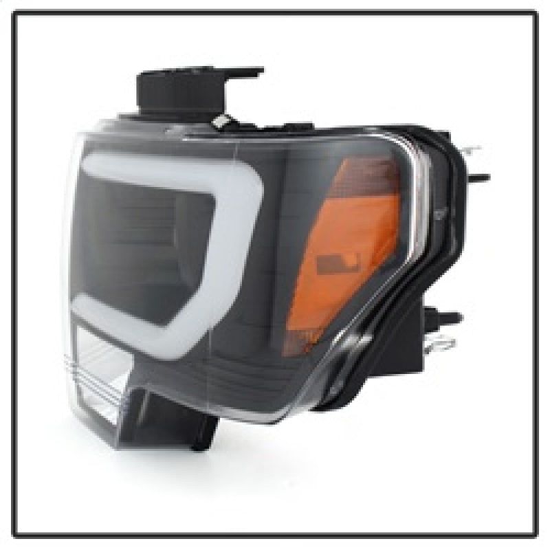 SPYDER 5077646 - SPY5077646 - Spyder Ford F150 13-14 Projector Factory Xenon Model- Light Bar DRL Blk PRO-YD-FF15013-LBDRL-HID-BK - Shipped in Europe - Tuningsupply.com