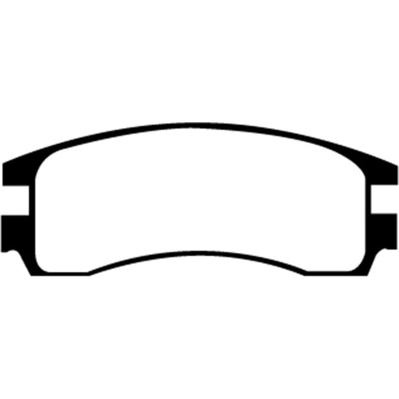 EBC DP41621R - EBCDP41621R - EBC 00-05 Buick Le Sabre (FWD) 3.8 (15in Wheels) Yellowstuff Rear Brake Pads - Shipped in Europe - Tuningsupply.com