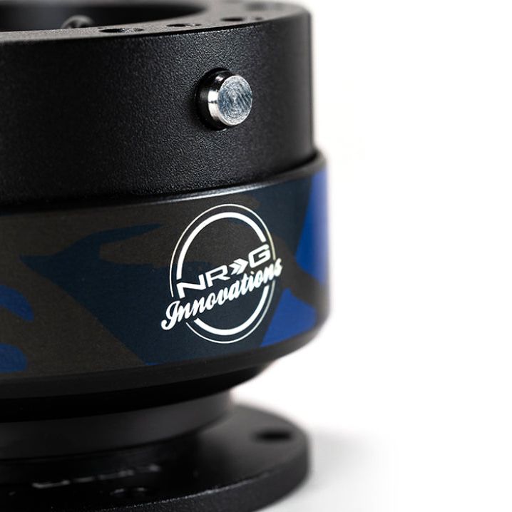 NRG SRK-200BK-MM - NRGSRK-200BK-MM - NRG Quick Release Gen 2.0 - Black Body/Black Ring w/ MadMike Camo Collab - Shipped in Europe - Tuningsupply.com