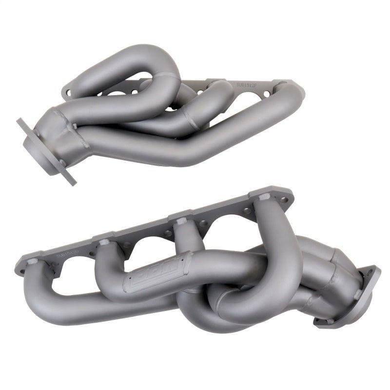 BBK 1512 - BBK1512 - BBK 86-93 Mustang 5.0 Shorty Tuned Length Exhaust Headers - 1-5/8 Titanium Ceramic - Shipped in Europe - Tuningsupply.com