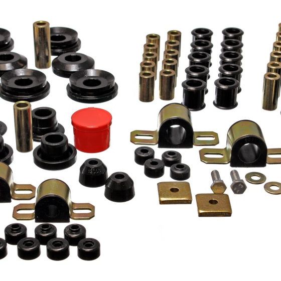 Energy Suspension 7.18107G - ENG7.18107G - Energy Suspension 95-98 Nissan 240SX (S14) Black Hyper-Flex Master Bushing Set - Shipped in Europe - Tuningsupply.com