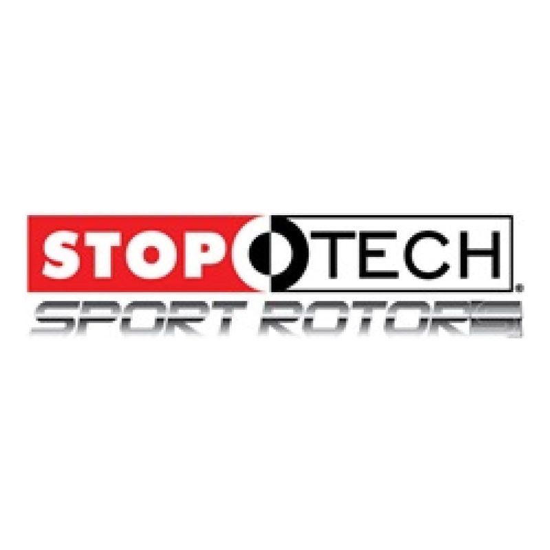 Stoptech 127.47022R - STO127.47022R - StopTech 05-10 Subaru Impreza WRX/STi Slotted & Drilled Right Front Rotor - Shipped in Europe - Tuningsupply.com