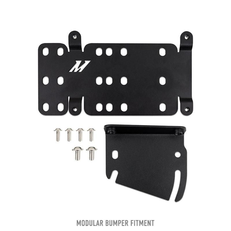Mishimoto MMLP-BR-21M - MISMMLP-BR-21M - Mishimoto 2021+ Ford Bronco Modular Bumper License Plate Relocation - Shipped in Europe - Tuningsupply.com