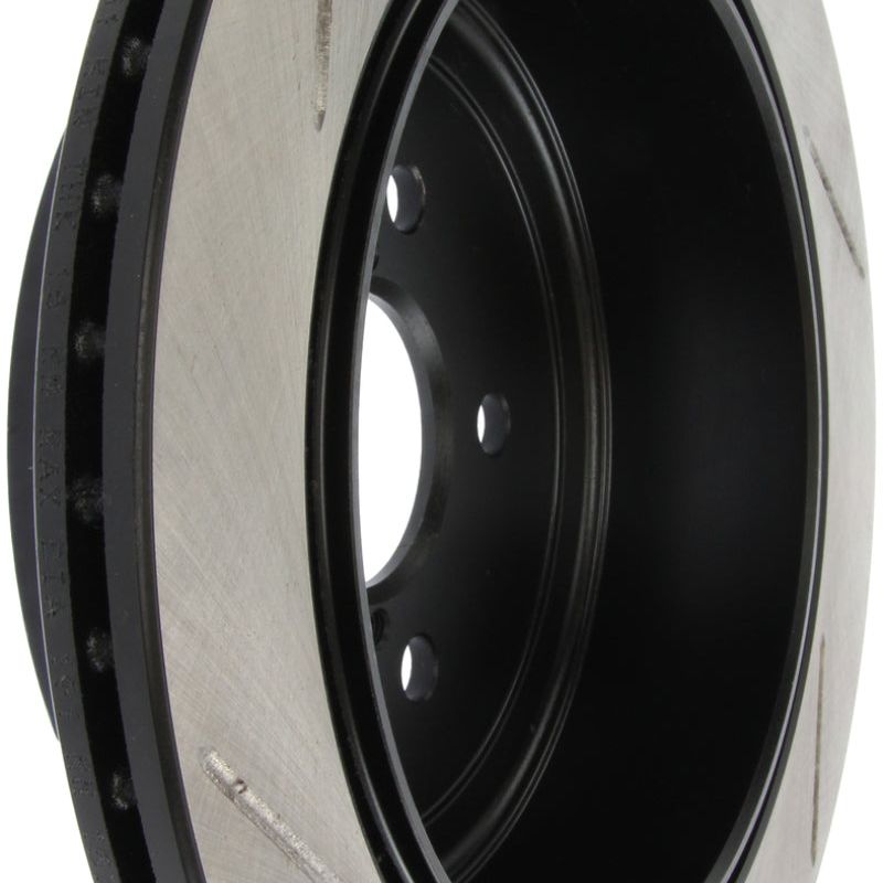 Stoptech 126.47031SL - STO126.47031SL - StopTech Power Slot 13 Scion FR-S / 13 Subaru BRZ Rear Left Slotted Rotor - Shipped in Europe - Tuningsupply.com