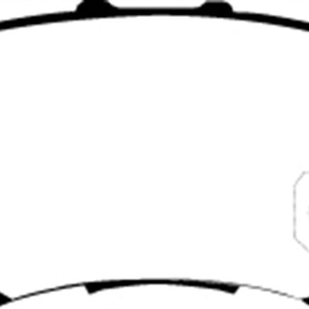 EBC UD537 - EBCUD537 - EBC 97 Acura CL 2.2 Ultimax2 Rear Brake Pads - Shipped in Europe - Tuningsupply.com