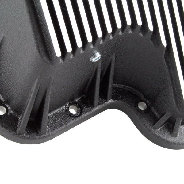 aFe 46-70122-1 - AFE46-70122-1 - aFe Transmission Pan (Black); Ford Diesel Trucks 03-10 V8-6.0/6.4L (td) - Shipped in Europe - Tuningsupply.com