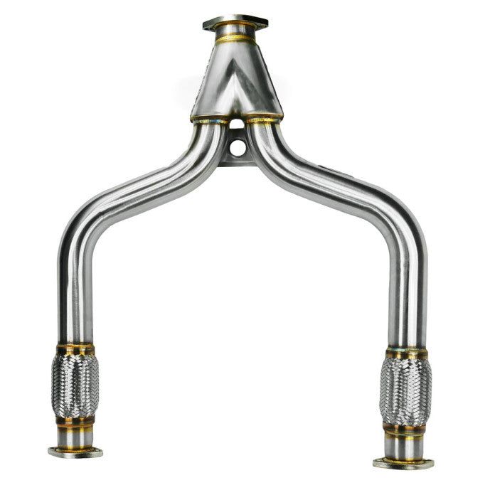 ISR Performance IS-Q5060-Y - ISRIS-Q5060-Y - ISR Performance Exhaust Y-Pipe - Infiniti Q50 / Q60 RWD 3.0T - Shipped in Europe - Tuningsupply.com