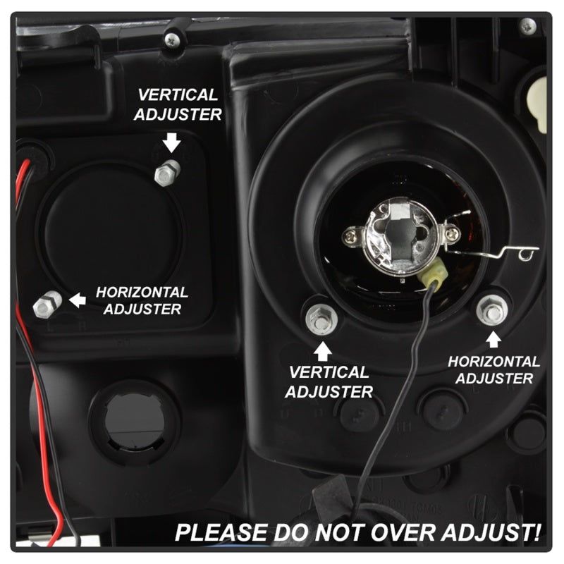 SPYDER 5085771 - SPY5085771 - Spyder 05-11 Toyota Tacoma Ver 2 Proj Headlights - Light Bar DRL - Black Smoke PRO-YD-TT05V2-LB-BSM - Shipped in Europe - Tuningsupply.com