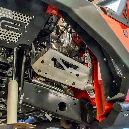 DV8 Offroad CMJL-01 - DVECMJL-01 - DV8 Offroad 2018+ Jeep JL / JT Engine Bay Compressor Mount - Shipped in Europe - Tuningsupply.com