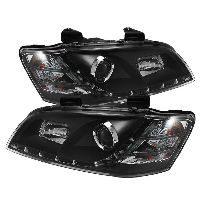 SPYDER 5011626 - SPY5011626 - Spyder Pontiac G8 08-09 Projector Headlights DRL Black High H1 Low H7 PRO-YD-PG808-DRL-BK - Shipped in Europe - Tuningsupply.com