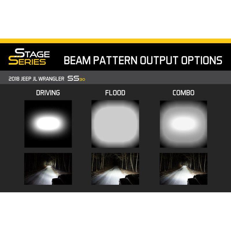 Diode Dynamics DD5034 - DIODD5034 - Diode Dynamics 42 In LED Light Bar Single Row Straight Clear Combo Each Stage Series - Shipped in Europe - Tuningsupply.com