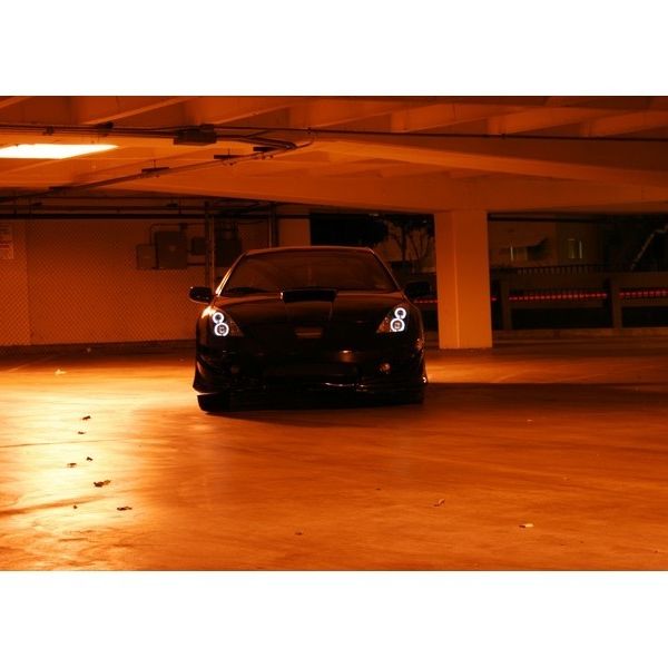SPYDER 5011848 - SPY5011848 - Spyder Toyota Celica 00-05 Projector Headlights LED Halo DRL Blk High H1 Low H1 PRO-YD-TCEL00-LED-BK - Shipped in Europe - Tuningsupply.com