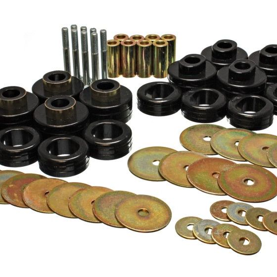 Energy Suspension 5.4115G - ENG5.4115G - Energy Suspension Cab Mount Set - Club Cab - Black - Shipped in Europe - Tuningsupply.com