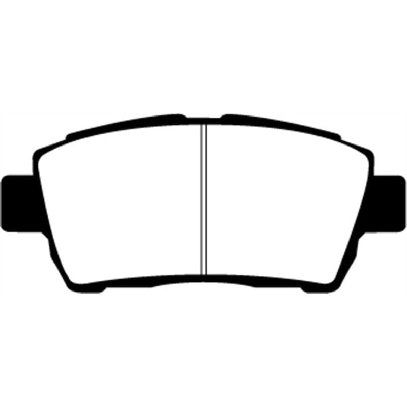 EBC DP31295C - EBCDP31295C - EBC 11-15 Scion IQ 1.3 Redstuff Front Brake Pads - Shipped in Europe - Tuningsupply.com