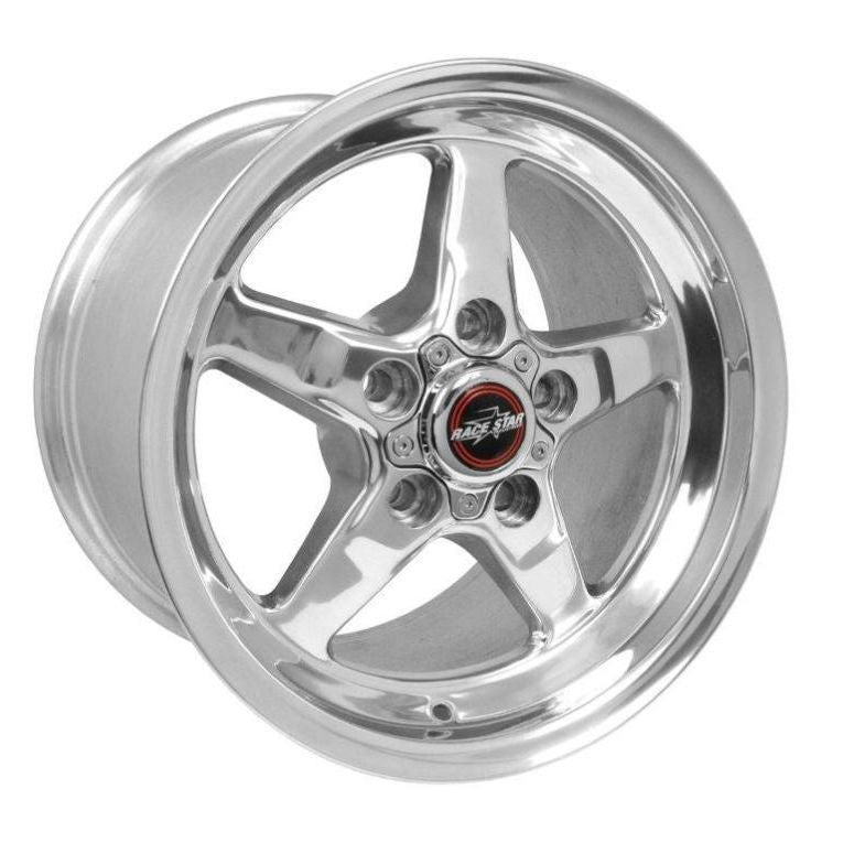 Race Star 92-510154DP - RST92-510154DP - Race Star 92 Drag Star 15x10.00 5x4.50bc 7.25bs Direct Drill Polished Wheel - Shipped in Europe - Tuningsupply.com