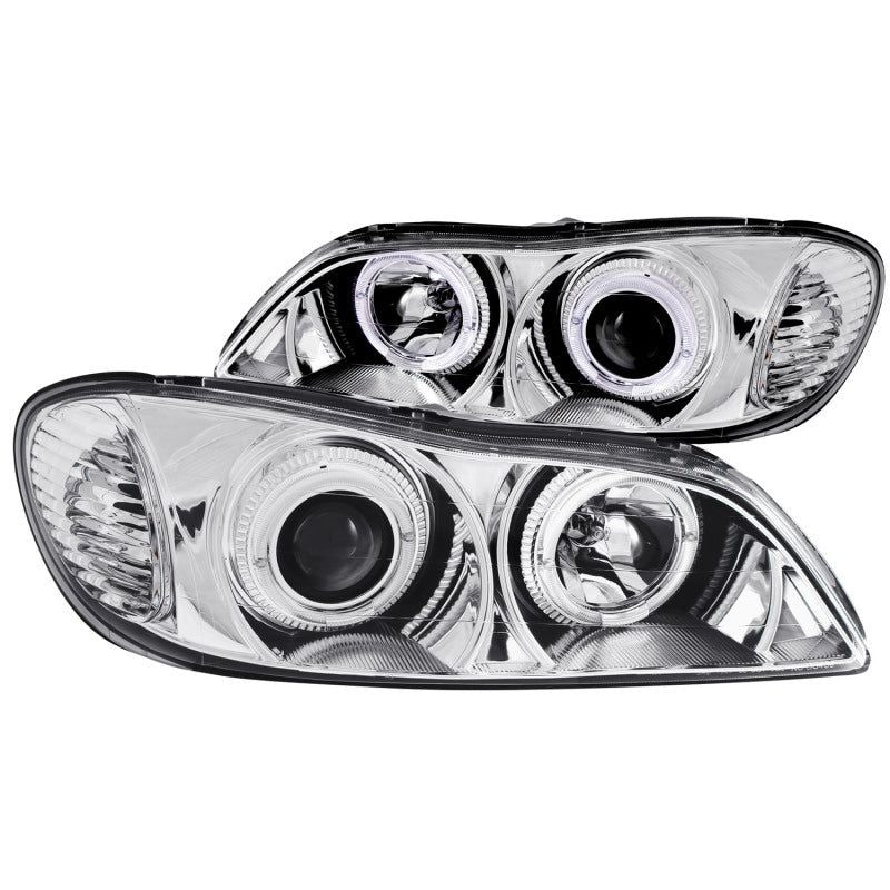 ANZO 121078 - ANZ121078 - ANZO 2000-2004 Infiniti I30 Projector Headlights w/ Halo Chrome - Shipped in Europe - Tuningsupply.com