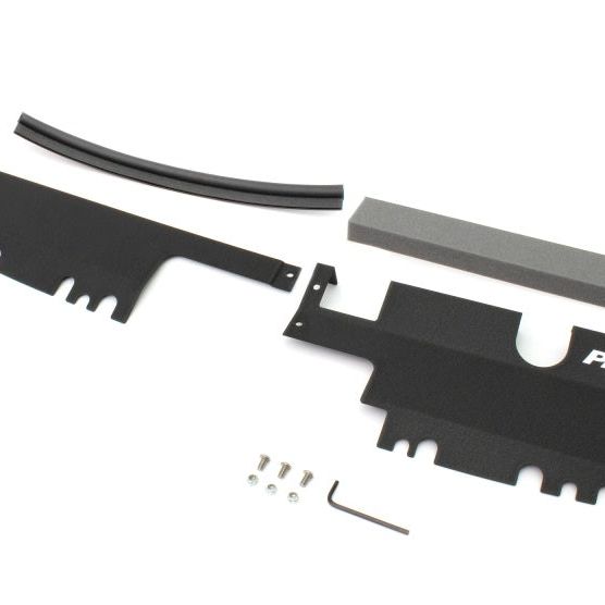 Perrin Performance PSP-ENG-512-4BK - PERPSP-ENG-512-4BK - PERRIN 15-21 Subaru WRX/STI Radiator Shroud (With OEM Intake Scoop) - Black - Shipped in Europe - Tuningsupply.com