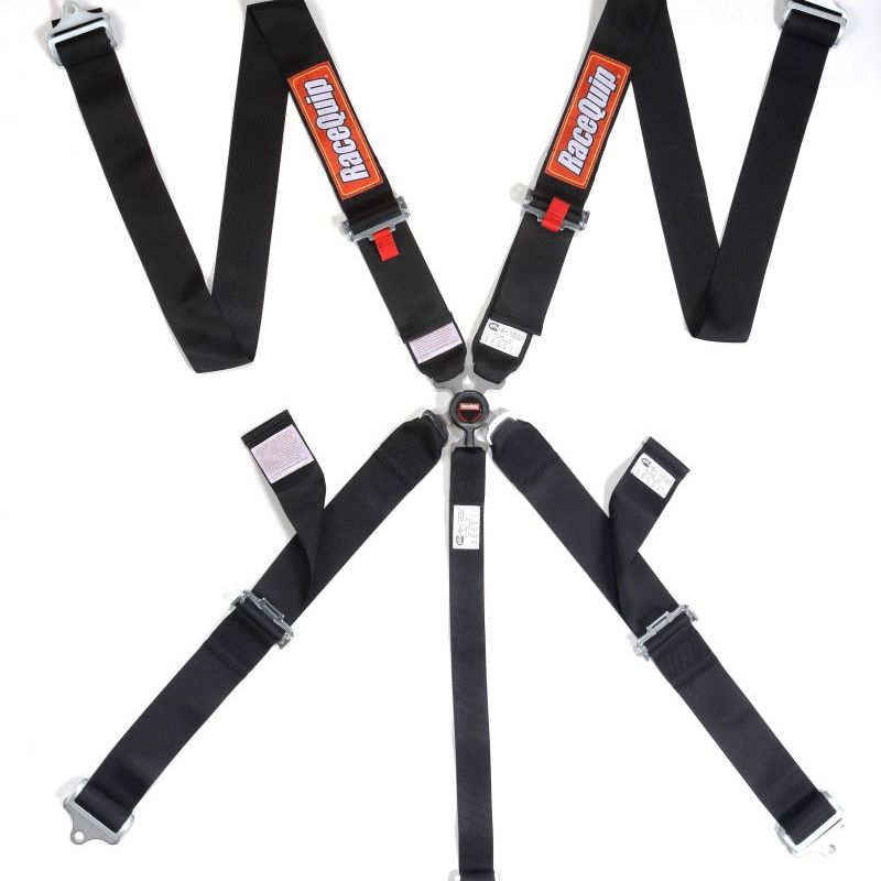 Racequip 742002 - RQP742002 - RaceQuip Black SFI CAMLOCK 5pt PU Lap Seat Belt - Shipped in Europe - Tuningsupply.com
