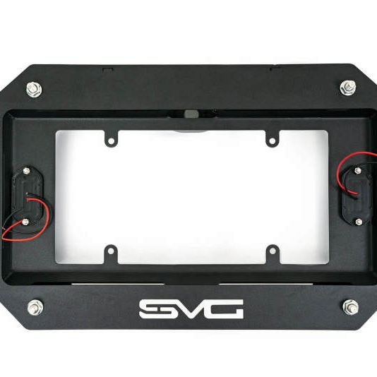 DV8 Offroad TSJL-03 - DVETSJL-03 - DV8 Offroad 18-22 Jeep Wrangler JL Spare Tire Delete Kit w/Light Mounts - Shipped in Europe - Tuningsupply.com