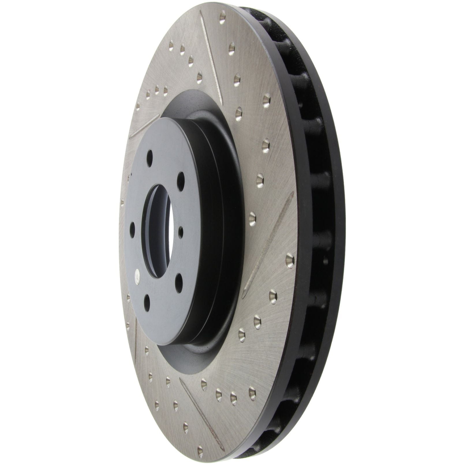 Stoptech 127.42076L - STO127.42076L - StopTech Slotted & Drilled Sport Brake Rotor - Shipped in Europe - Tuningsupply.com