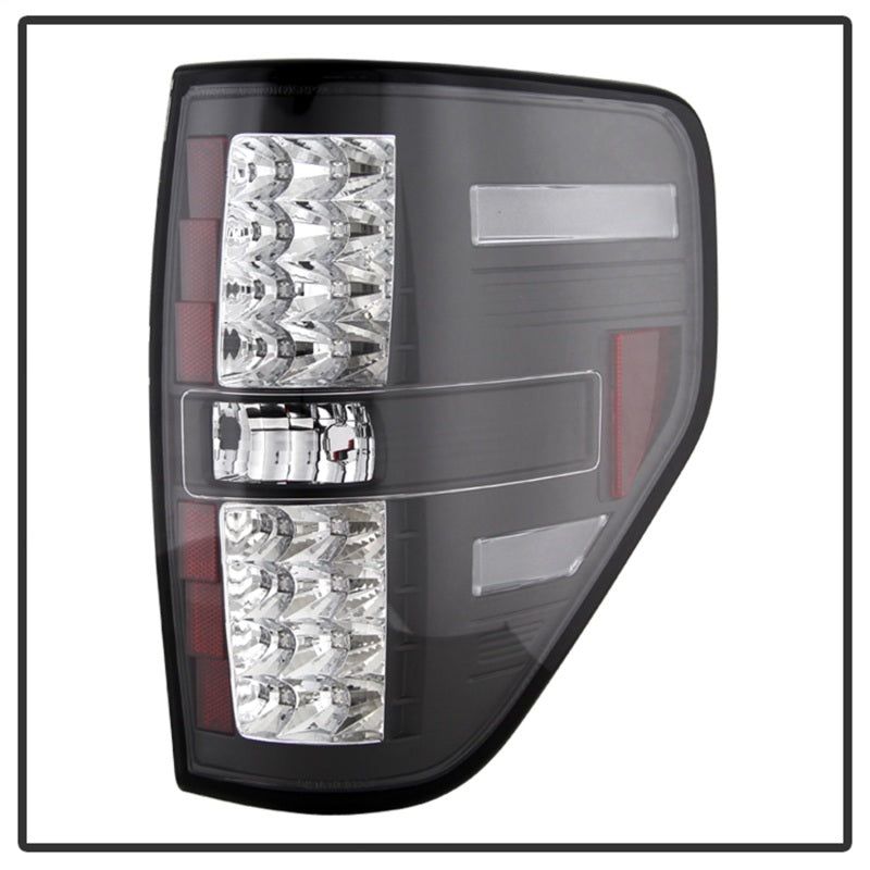SPYDER 5008374 - SPY5008374 - Spyder Ford F150 09-14 LED Tail Lights Black ALT-YD-FF15009-LED-BK - Shipped in Europe - Tuningsupply.com